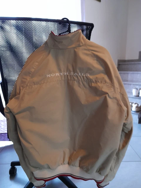 Giubbotto Uomo North Sails Taglia S Giubbino Giacca Cappotto Nylon Jacket Usato 2