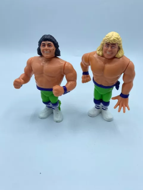 WWF WWE Hasbro Wrestling Figuren The Rockers 1991 Series 2 Vintage Tagteam