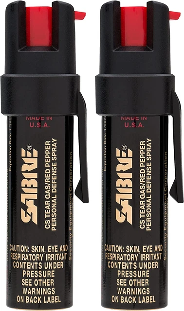 Advanced Pepper Spray, 3-In-1 Formula Contains Maximum Strength Pepper Spray