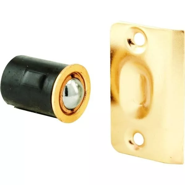 PHG - 7/8" Drive In Ball Catch US3, Bright Brass, #DBC201