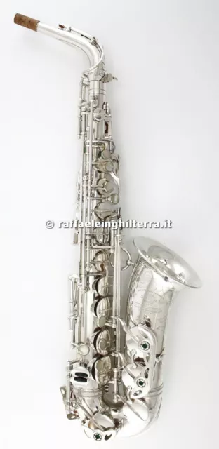 Selmer sax alto Balanced Argentato con Incisione matricola 33128