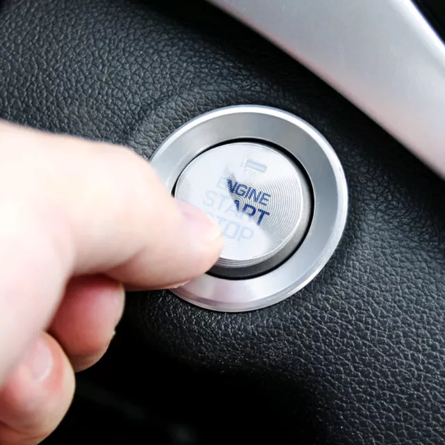 Car Engine Ignition Start Stop Button Protective Film Sticker Accessories