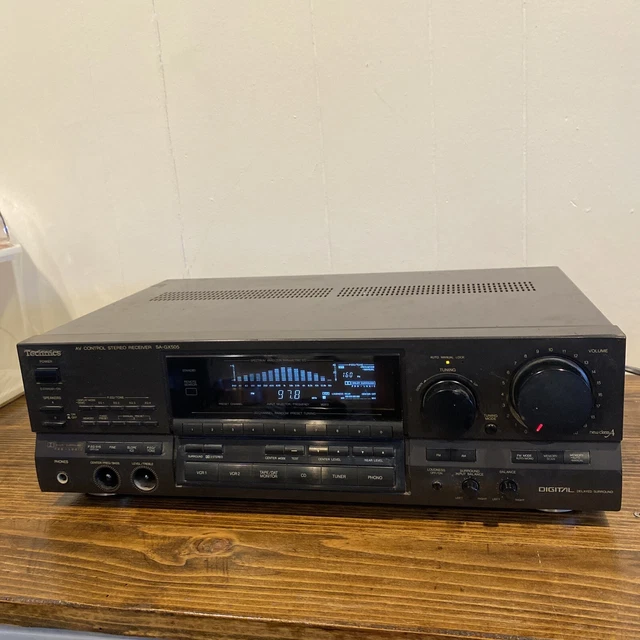 TECHNICS SAGX505 AV Control AM/FM Stereo Receiver Amplifier PARTS