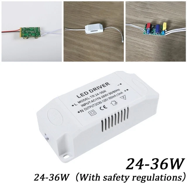 LED DRIVER ELETTRONICO Trasformatore LED Guida Potenza Costante Current ...
