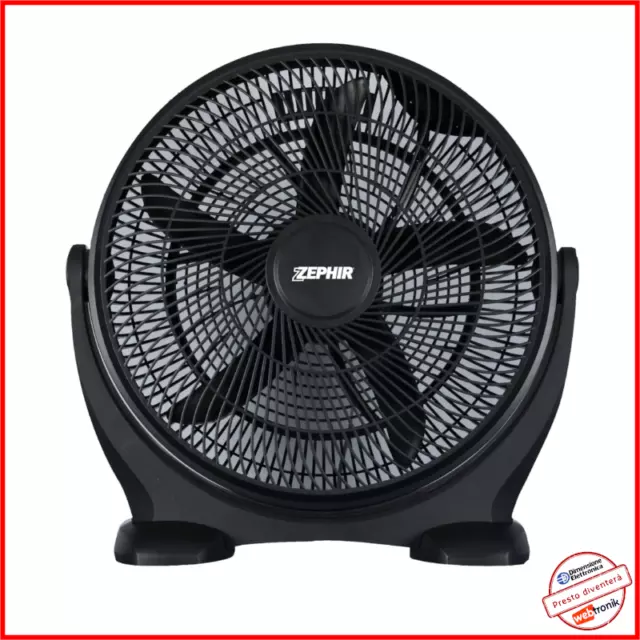 Ventilatore da Pavimento e Parete Terra Silenzioso Potente Tavolo Zephir zbf04cm