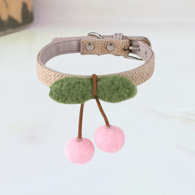 Collare gatto cravatta cane abbigliamento formale cartone animato collare per animali domestici