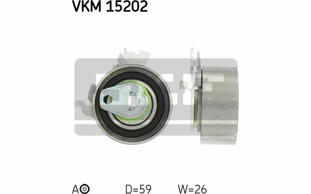 SKF Galet tendeur pour OPEL ASTRA VKM 15202 - Pièces Auto Mister Auto