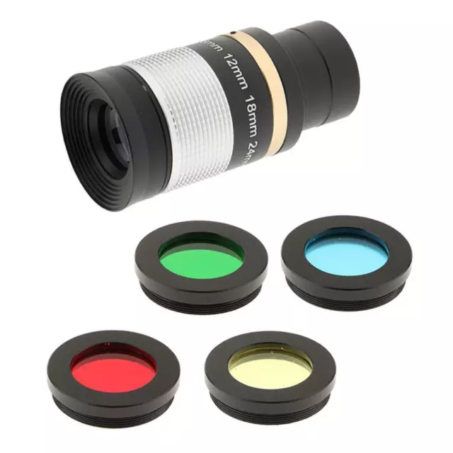 1.25" 8-24mm  Eyepiece for Telescope Skywatcher + Lens Color Filter Set