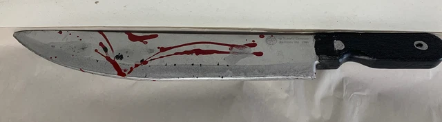 2004 Jason Voorhees Bloody Knife Machete Friday the 13th Weapon Prop Rubies