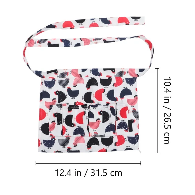 ESTINK Tablier D'œufs Tablier De Collecte D'œufs En Toile 12 Poches Profondes Pour œufs D'oie De