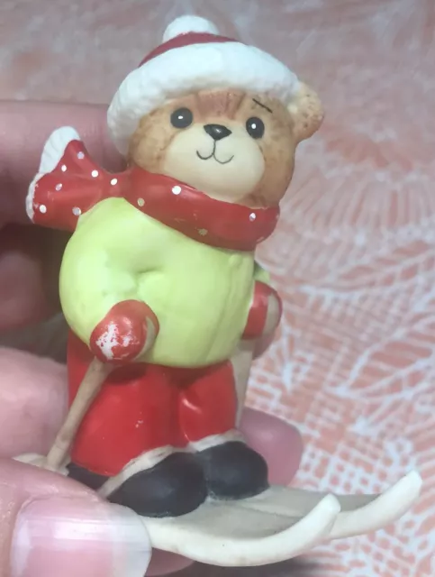 Vintage Lucy & Me Skiing Bear Enesco 1983 - Lucy Rigg