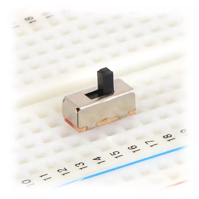 3x Mini Schiebeschalter SPDT 3-Pin, Mini Slide Switch On/Off 300mA 50VDC 2