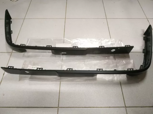BMW E30 bumper rubber strip front L+R Euro !NEW! GENUINE 51111945907 51111945908