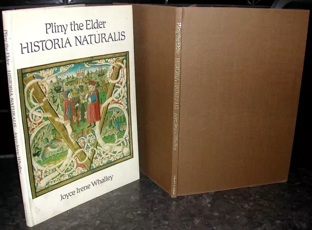 PLINY the ELDER : HISTORIA NATURALIS V&A Museum Medieval Illuminated Manuscript