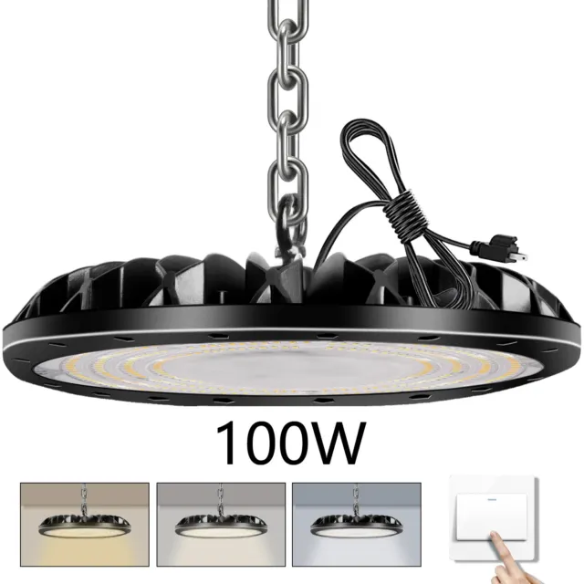 100W Led UFO High Bay Light 100Watt Warehouse Industrial Factory Shop GYM Lamp