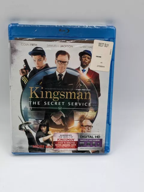 Kingsman: The Secret Service (Blu-ray, 2015, Widescreen)