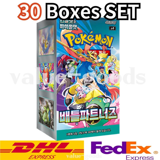 [LOT DE 30 BOÎTES]Pokemon Battle Partners Booster Box sv9 Journey ...