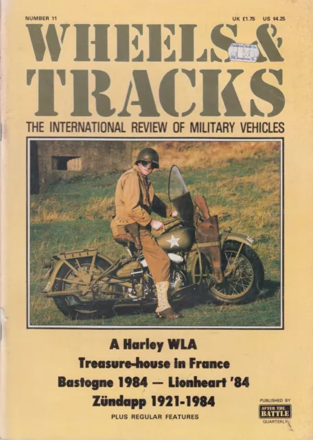 Wheels & Tracks Military Vehicles - 1985 - Issue #11 - Harley WLA - Zundapp