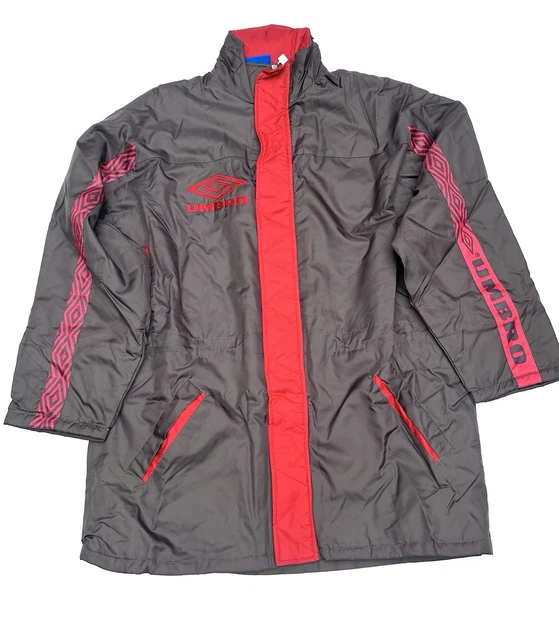 VINTAGE 1990S UMBRO Bench Jacket Coat Liam Gallagher Large