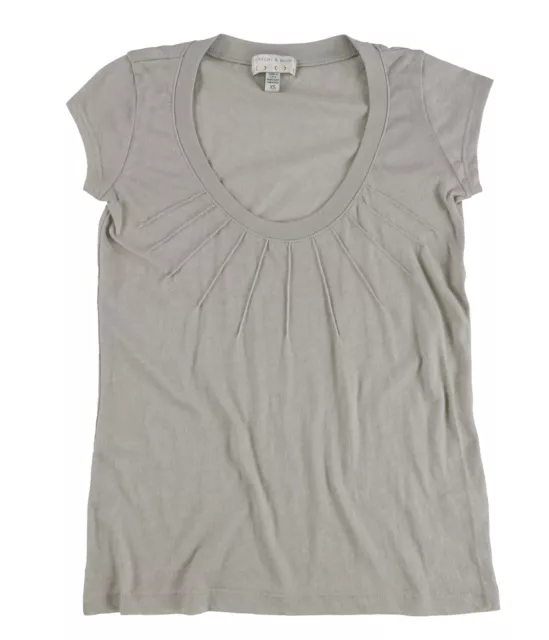 Kimchi & Blue Womens Solid Basic T-Shirt