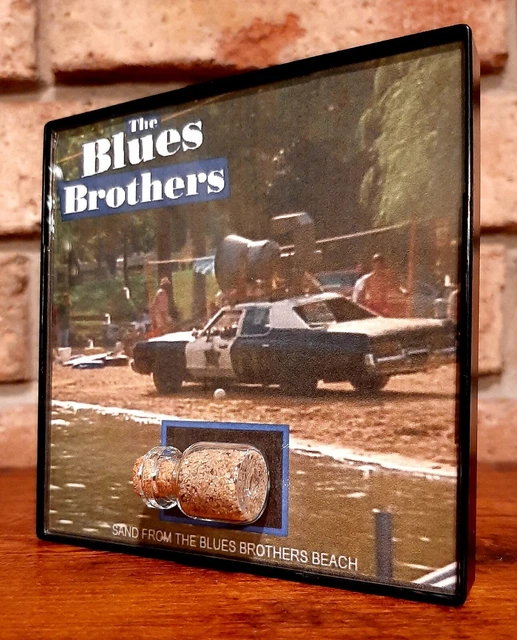THE BLUES BROTHERS Movie Prop Filming Location Beach Sand Framed
