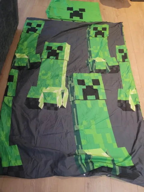 Minecraft Set copripiumone singolo verde