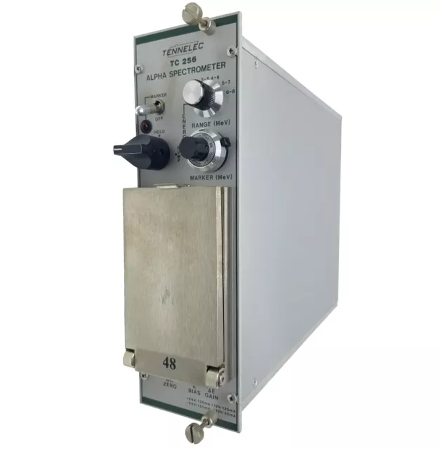 Tennelec TC 256 Alpha Spectrometer Nim Bin Module #2