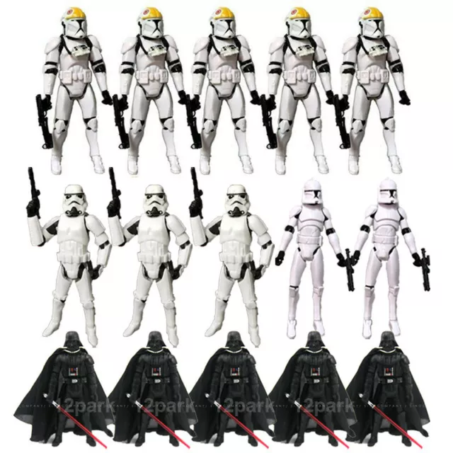 Star Wars Stormtrooper Clone Trooper Darth Vader 3.75" Actionfigur Spielzeug