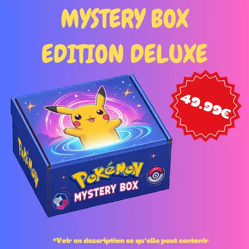 🌟 Boîte Mystère DELUXE Pokémon | Boosters, Articles Exclusifs Garantie 🌟