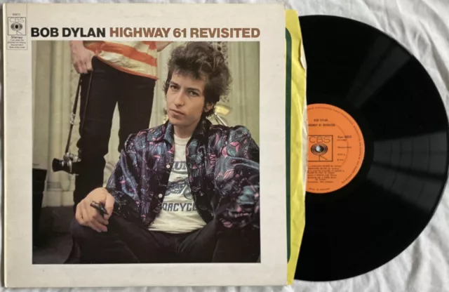 Bob Dylan - Highway 61 Revisited - Vinyl LP - U.K. CBS Early 1970s Issue EX