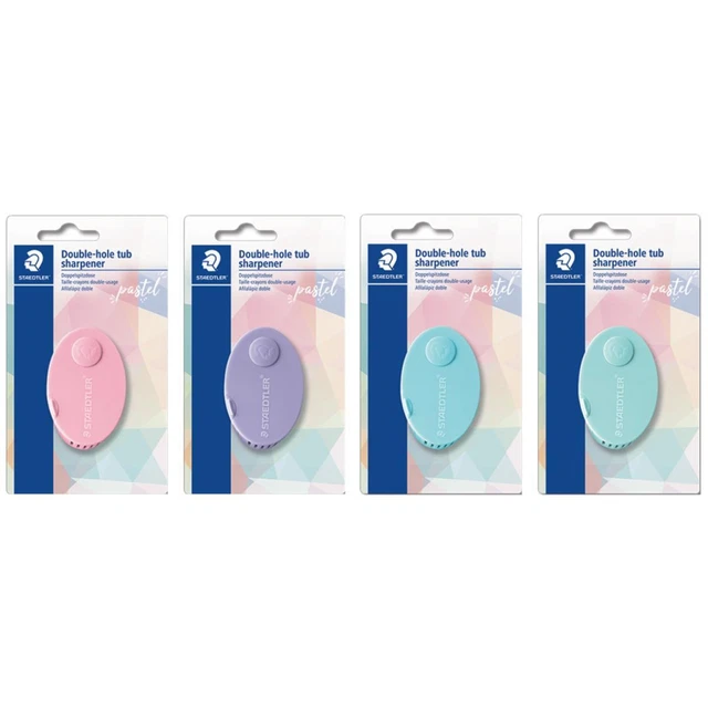 STAEDTLER Doppelklappspitzdose Pastel Line 512PS2BKPA (4007817063330)