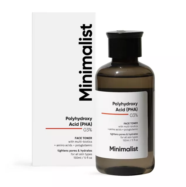 Minimalist PHA 3% Alcohol Free Face Toner 150ml