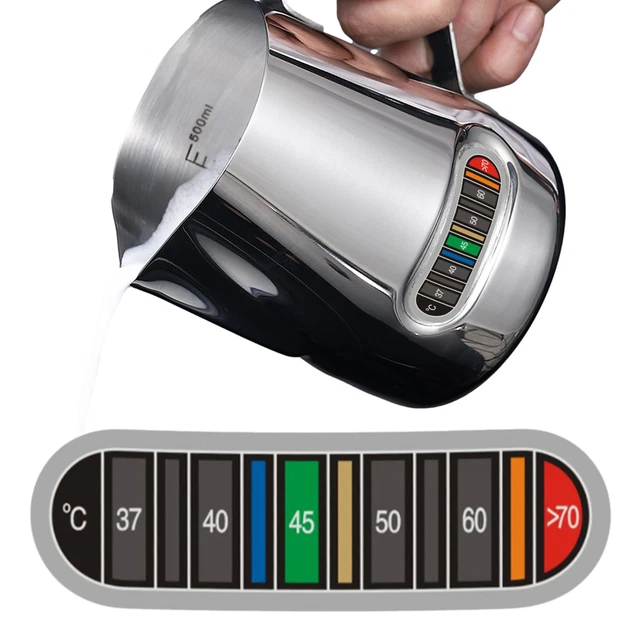 Reusable Heat Temperature Sticker Label Indicator For Coffee Milk Steaming