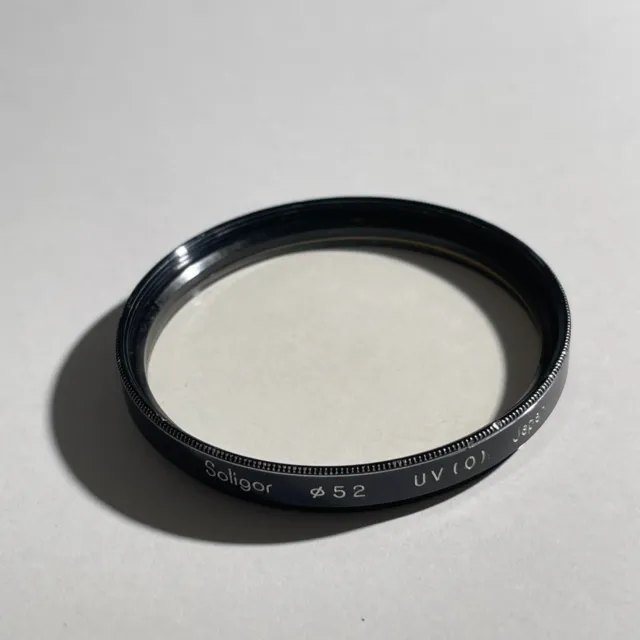 Soligor 52mm UV 0 Lens Filter