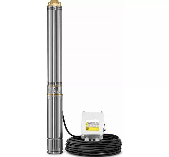 Elettropompa per pozzo pompa sommersa da 4"  1CV  750W prevalenza 69 metri