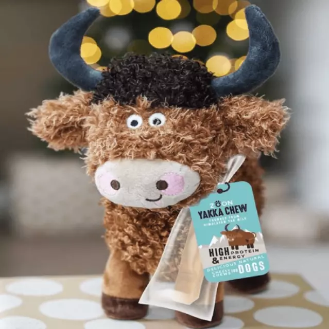 Zoon Yak PlayPal Dog Toy & Yak Chew