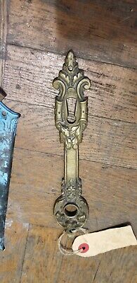 Antique Ornate Victorian style Brass Door Back Plate (JD0017) 2
