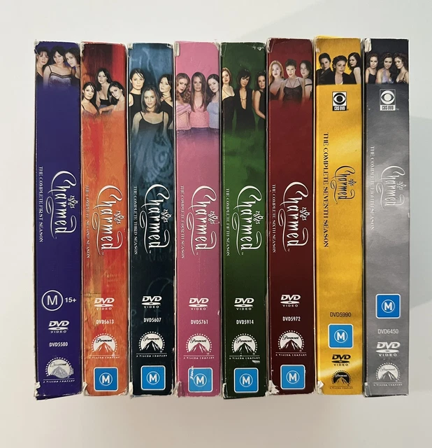 CHARMED SEASON 1-8 (DVD) Region 4 Complete TV Series Seasons 1 2 3 4 5 ...