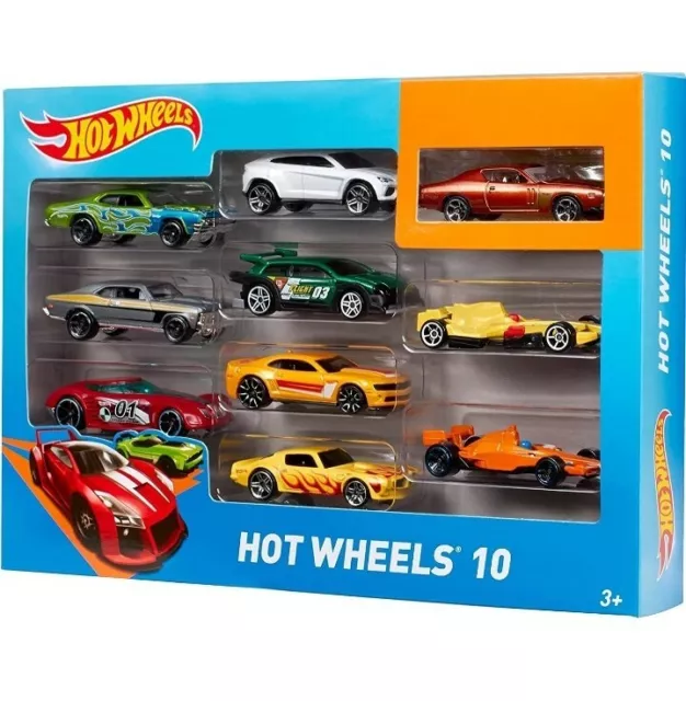 Hot Wheels Coffret 36 véhicules, jouet pour enfant de petites voitures  miniatures, modèle aléatoire, GWN98 : : Jeux et Jouets