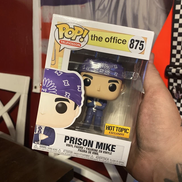 FUNKO THE OFFICE Pop! Television 875 Prison Mike Vinyl Figure Grade A