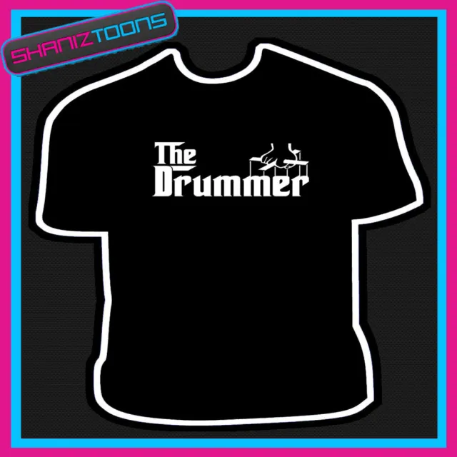 The Drummer Drum Drumming Gift Tshirt