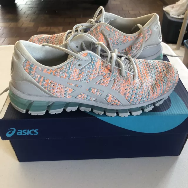 Asics Women’s  Gel Quantum 360 Knit 2 Size 8 T890N w/ Box Grey Running Shoes