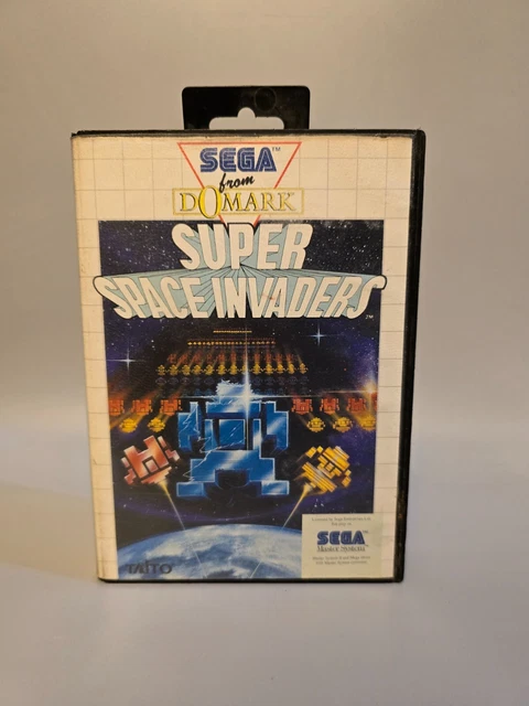 Super Space Invaders - SEGA Master System MS - Complet CIB - PAL - Très