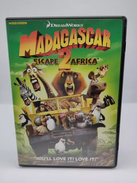 Madagascar: Escape 2 Africa DVD Widescreen 2009 (Ben Stiller, Chris Rock)