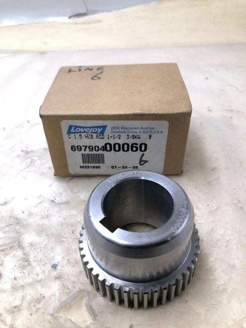 Lovejoy 69790400060 C 1.5" hub rdg 3/8" kwy-NIB