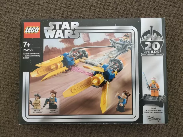LEGO Star Wars: Anakin's Podracer - 20th Anniversary Edition 75258 Sealed