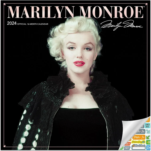 CALENDAR 2024 Deluxe 2024 Norma Jeane Wall Calendar Bundle with over