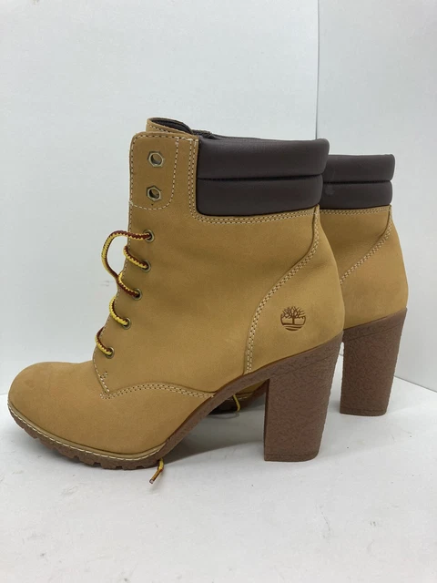 Girl timberland discount high heel boots