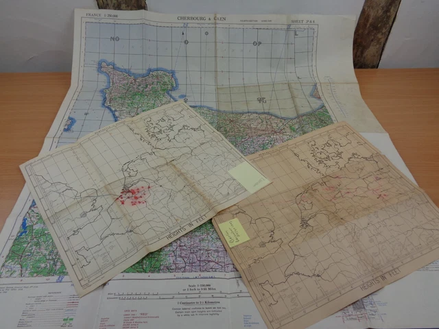 thumbnail image 2 of Peddinghaus 1/35 Real Battle Maps Of Caen Area WWII – 5 Printed Maps (1890) 2 of 6