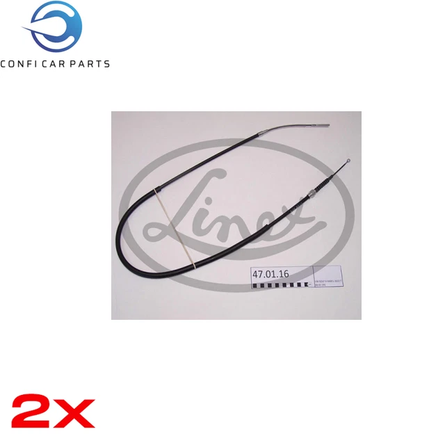 Handbremsseil Bremsseil Paar Hinten Linex 470116 2Pcs G Neu Oe Qualit�T